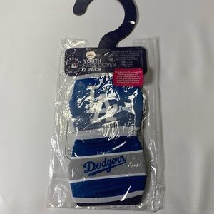 Adult Dodgers Face Cover Masks 2 Pack